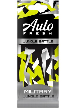 Подвесной ароматизатор для авто Auto  Fresh Jungle battle, 1 шт
